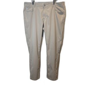 Peter Millar Khaki Pants 40x34 Golf Outdoor Athletic *FLAWS*